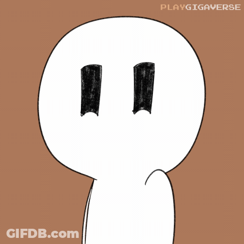 Person With Two Black Eyes Saying Play Gigaverse GIF