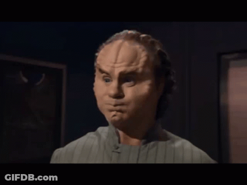Person With Very Strange Face GIF