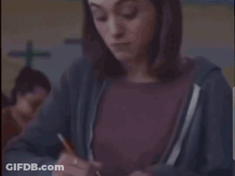 Person Writing Graceful GIF