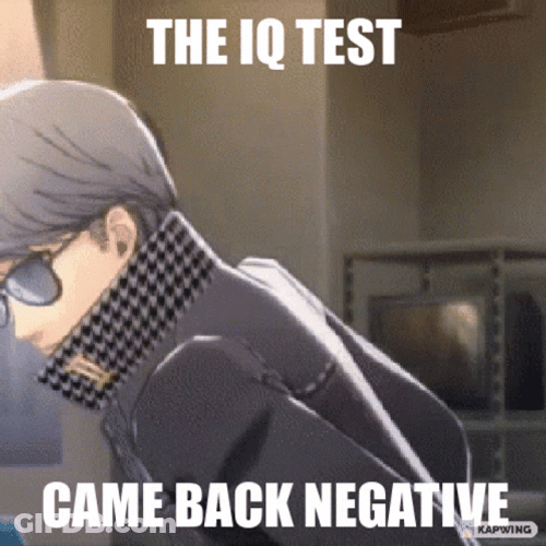 Persona 4 Dancing To IQ Test GIF