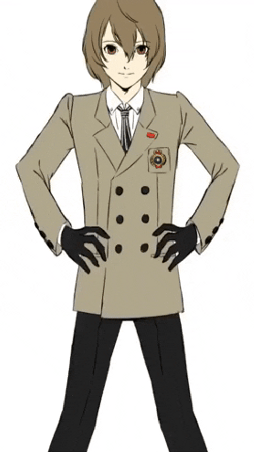 Persona 5 Goro Akechi Swaying Hips GIF