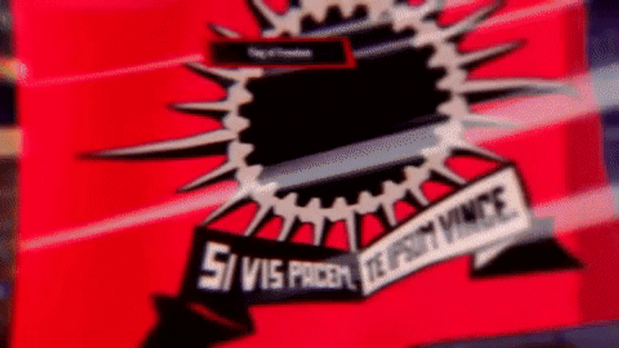 Persona 5 Kawakami Fiery Loop GIF
