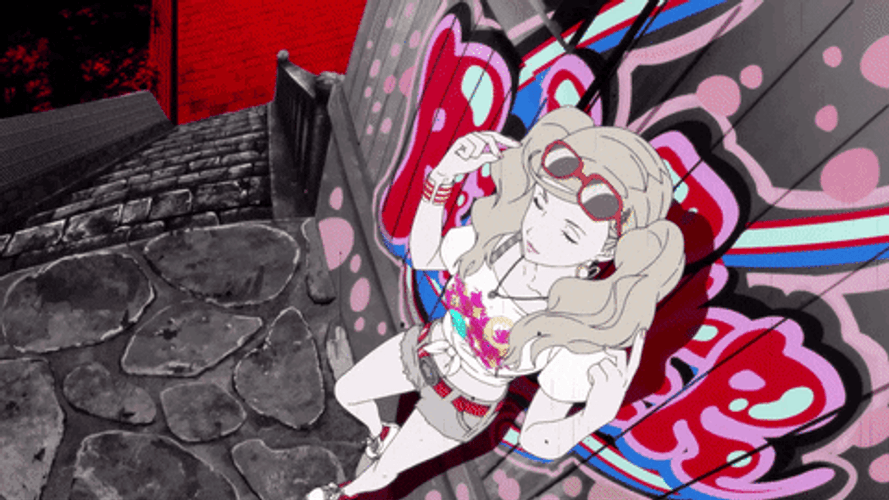 Persona 5 Panther Video Character GIF