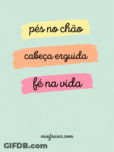 Pes No Chão Poster GIF
