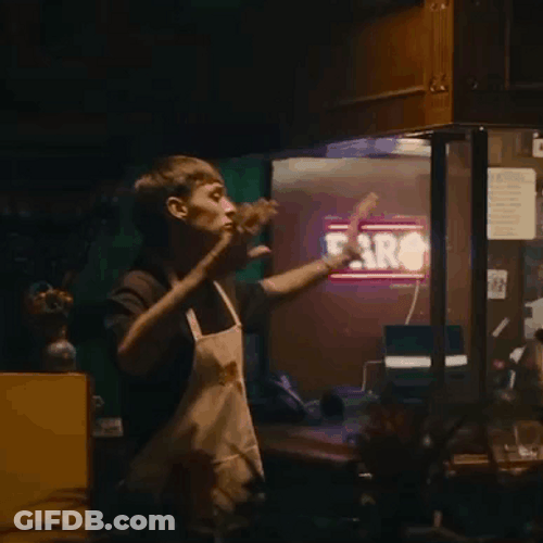 Peso Pluma Hands Up GIF