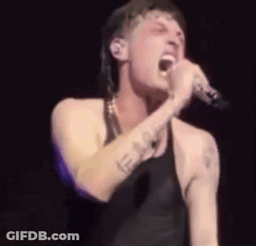 Peso Pluma Intense Screaming GIF