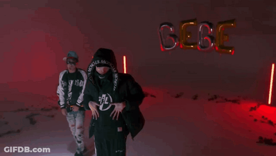 Peso Pluma Rapping On Red Room GIF