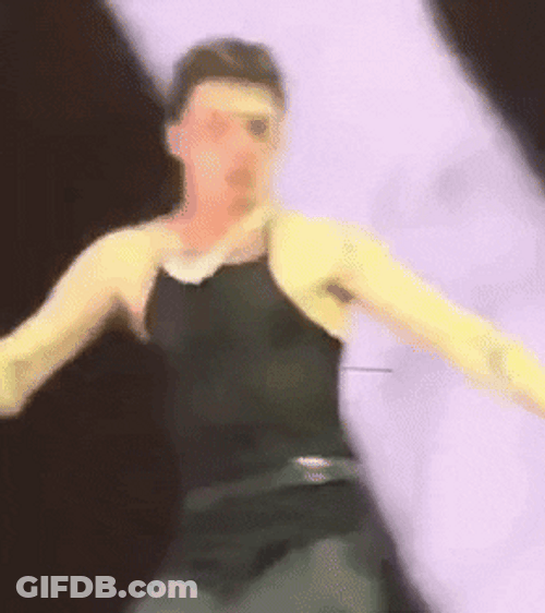 Peso Pluma Weirdly Shaking Head GIF