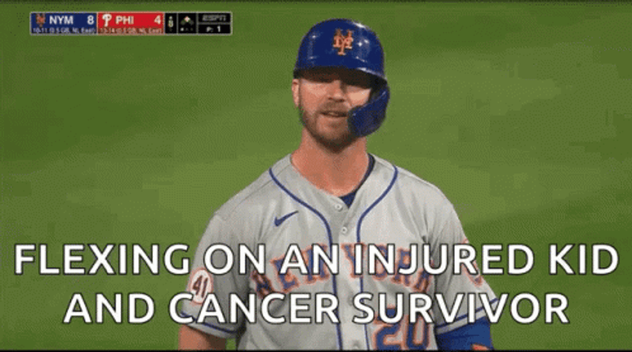 Pete Alonso Proud Moment GIF