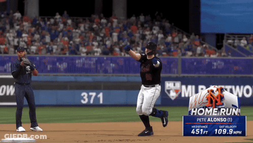 Pete Alonso Running To First Base GIF