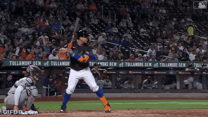 Pete Alonso Runs Shouting GIF