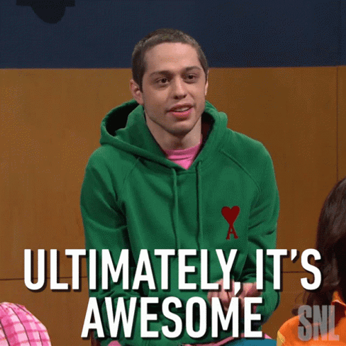 Pete Davidson Everything Is Awesome GIF