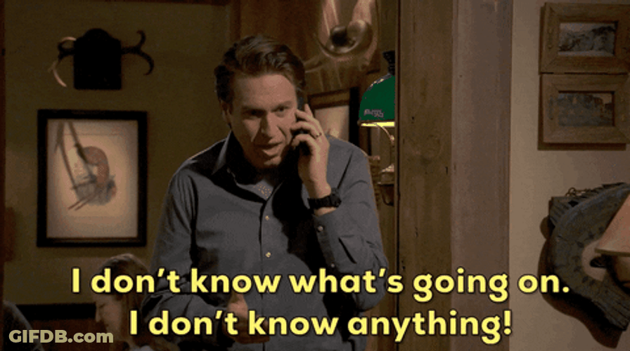 Pete Holmes Panicking Now GIF