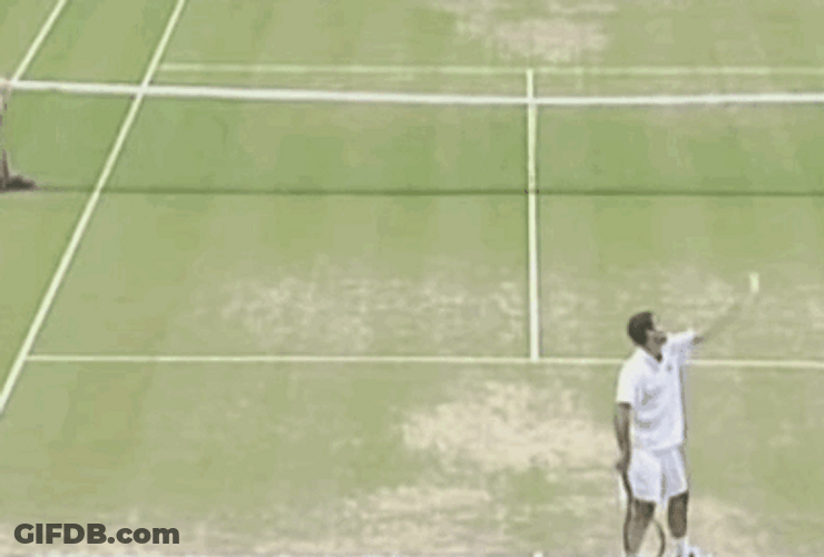 Pete Sampras Serving GIF