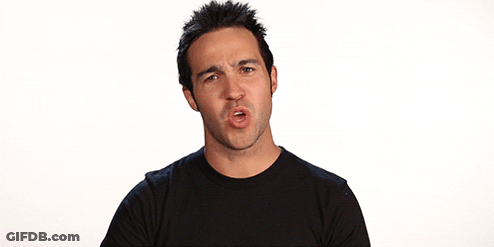 Pete Wentz Pointing GIF