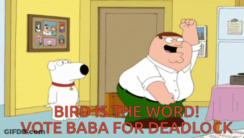 Peter Griffin Birds Is The Word GIF