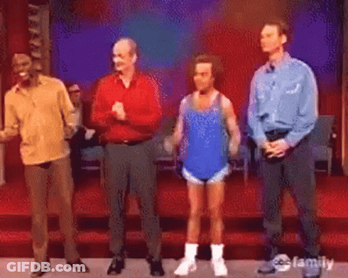 Peter Griffin Dancing In Front Of Mirror GIF