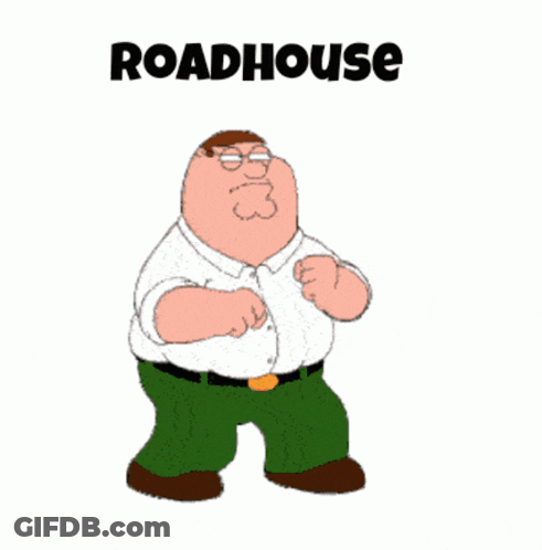 Peter Griffin Dancing Roadhouse GIF