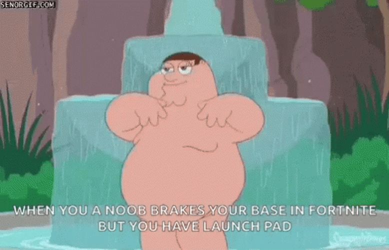 Peter Griffin Family Guy Keep Hatin Dolphin GIF