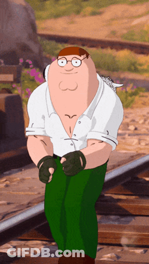 Peter Griffin Fortnite Griddy GIF