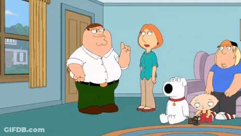 Peter Griffin Giving Speech GIF
