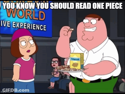 Peter Griffin Holding Trixcult Cereal GIF
