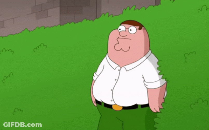 Peter Griffin Homer Disappearing GIF
