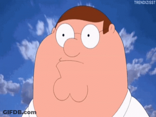 Peter Griffin Making Funny Face GIF