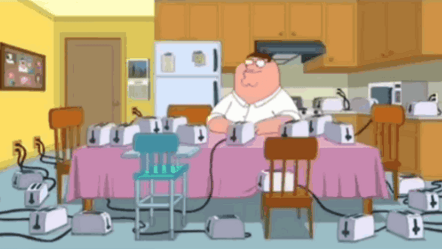 Peter Griffin Meme Toast House GIF