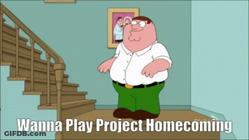 Peter Griffin Standing In Front Of Stairs GIF