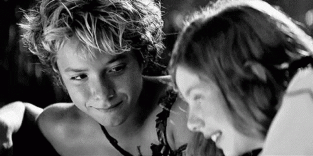 Peter Pan And Wendy Romantic Scene GIF