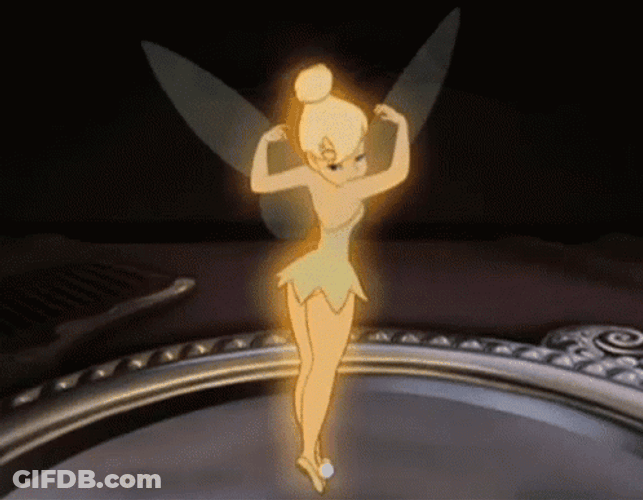 Peter Pan Animated Movie Tinker Bell GIF