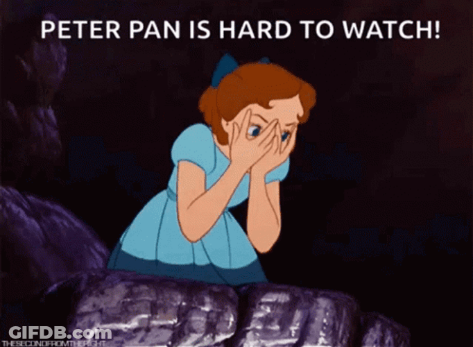 Peter Pan Animated Movie Wendy Darling GIF