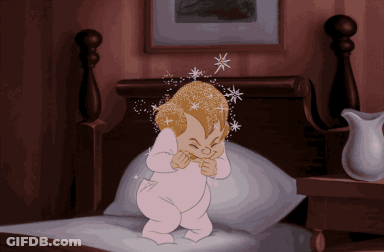 Peter Pan Excited To Fly GIF