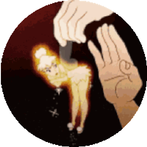 Peter Pan Tinkerbell Sticker GIF