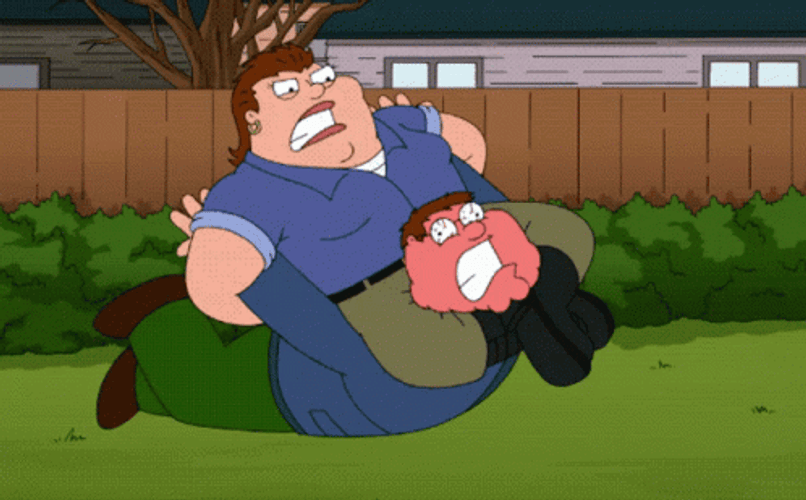Peter's Sister Bully Peter Griffin GIF