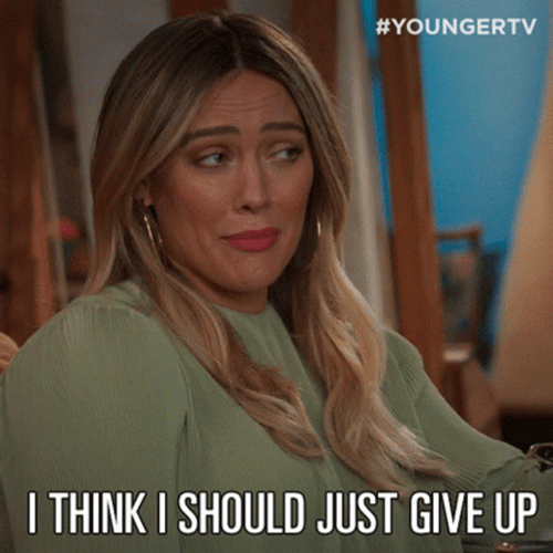 Peters Saying I Give Up GIF