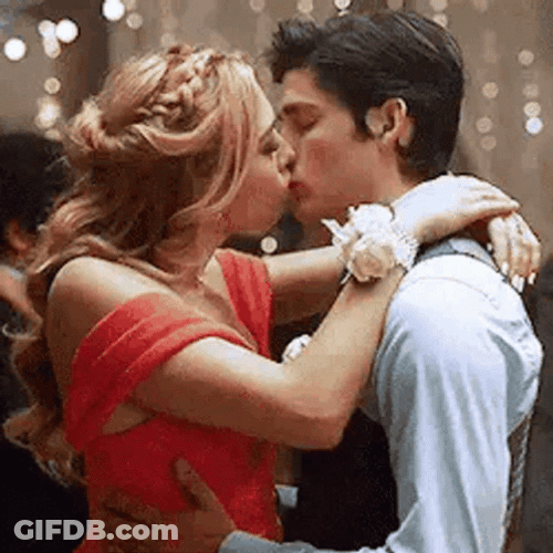Peton List Kisses Boy GIF