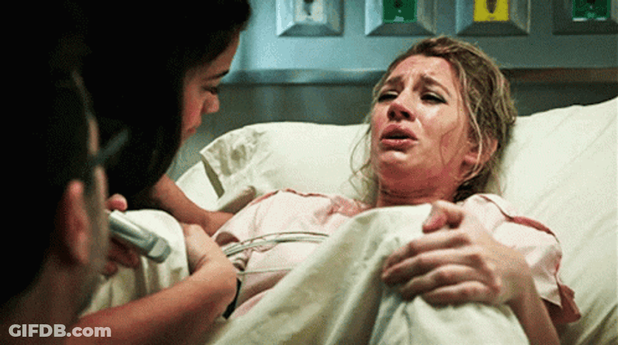 Petra Solano Jane The Virgin Giving BIrth GIF