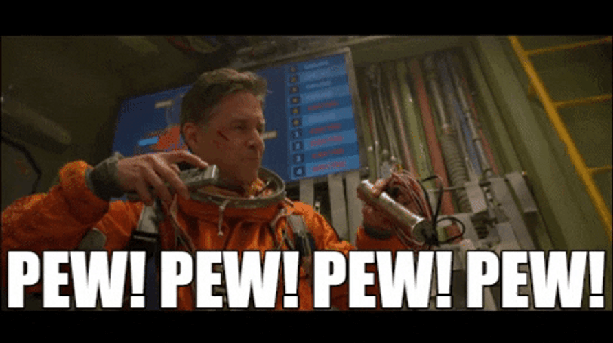 Pew Pew The Universe Space GIF
