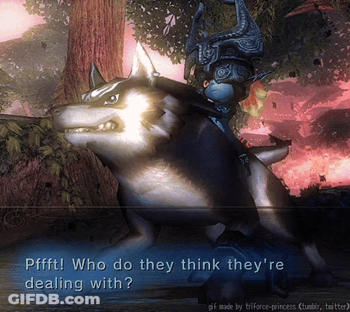 Pfft Who Do They Think They're Dealing With Video Game Screenshot GIF