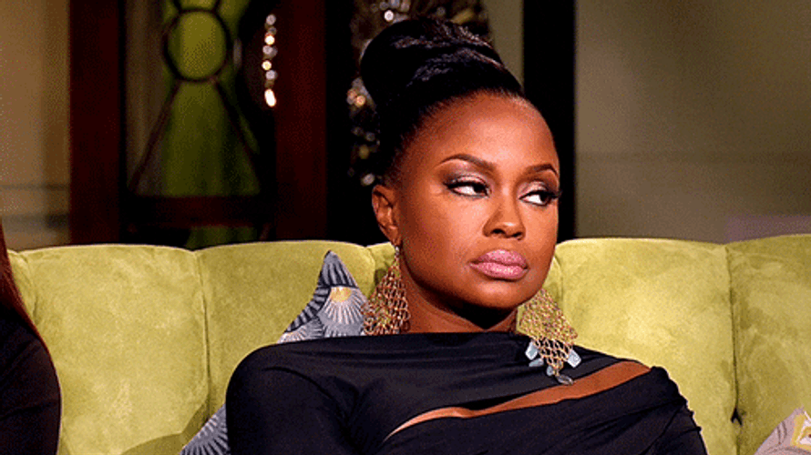 Phaedra Annoyed Expression GIF