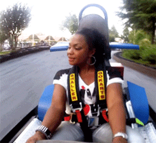 Phaedra Leisurely Driving GIF