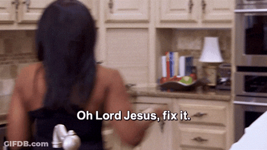 Phaedra Oh Lord Jesus Fix It GIF