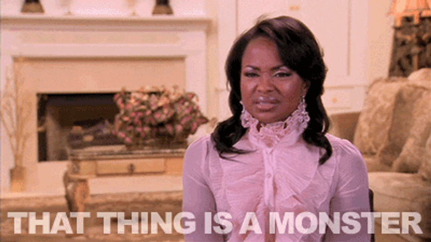 Phaedra That Thing Is A Monster GIF