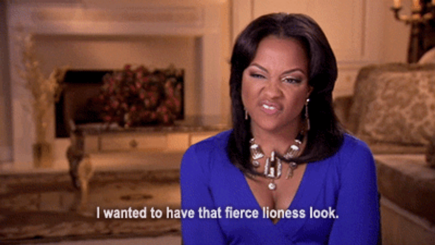 Phaedra Wanted That Fierce Lioness Look GIF