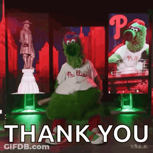 Phanatic Dancing Thank You GIF