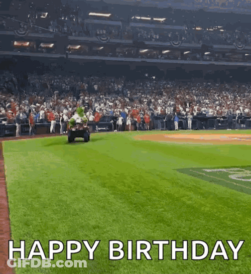 Phanatic Driving In The Field Happy Birthday GIF