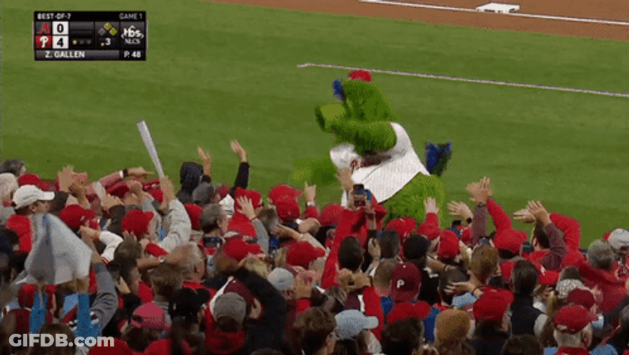 Phanatic Hand Wave With Crowd GIF