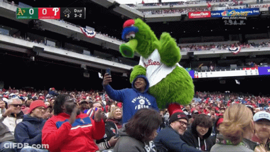 Phanatic Man Taking Selfie GIF